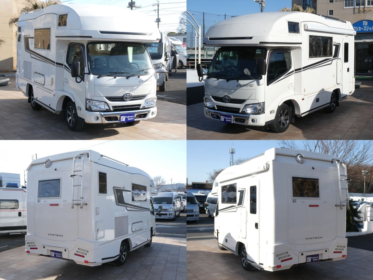 キャンピングカー キャブコン ﾊﾞﾝﾃｯｸ　ｼﾞﾙ　足廻り強化　家AC　ｿｰﾗｰ　FF