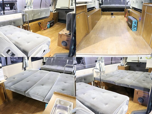 キャンピングカー バンコン ﾊｲｴｰｽ ﾛｰﾀｽRV ｵﾘｼﾞﾅﾙ 4WD　FF　DT