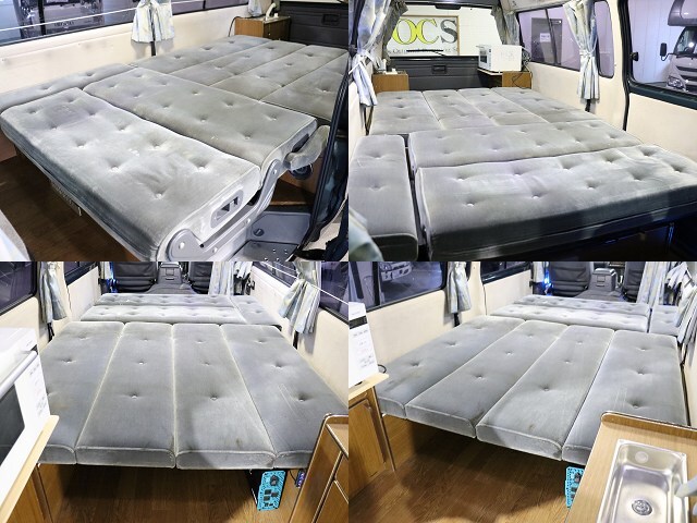 キャンピングカー バンコン ﾊｲｴｰｽ ﾛｰﾀｽRV ｵﾘｼﾞﾅﾙ 4WD　FF　DT