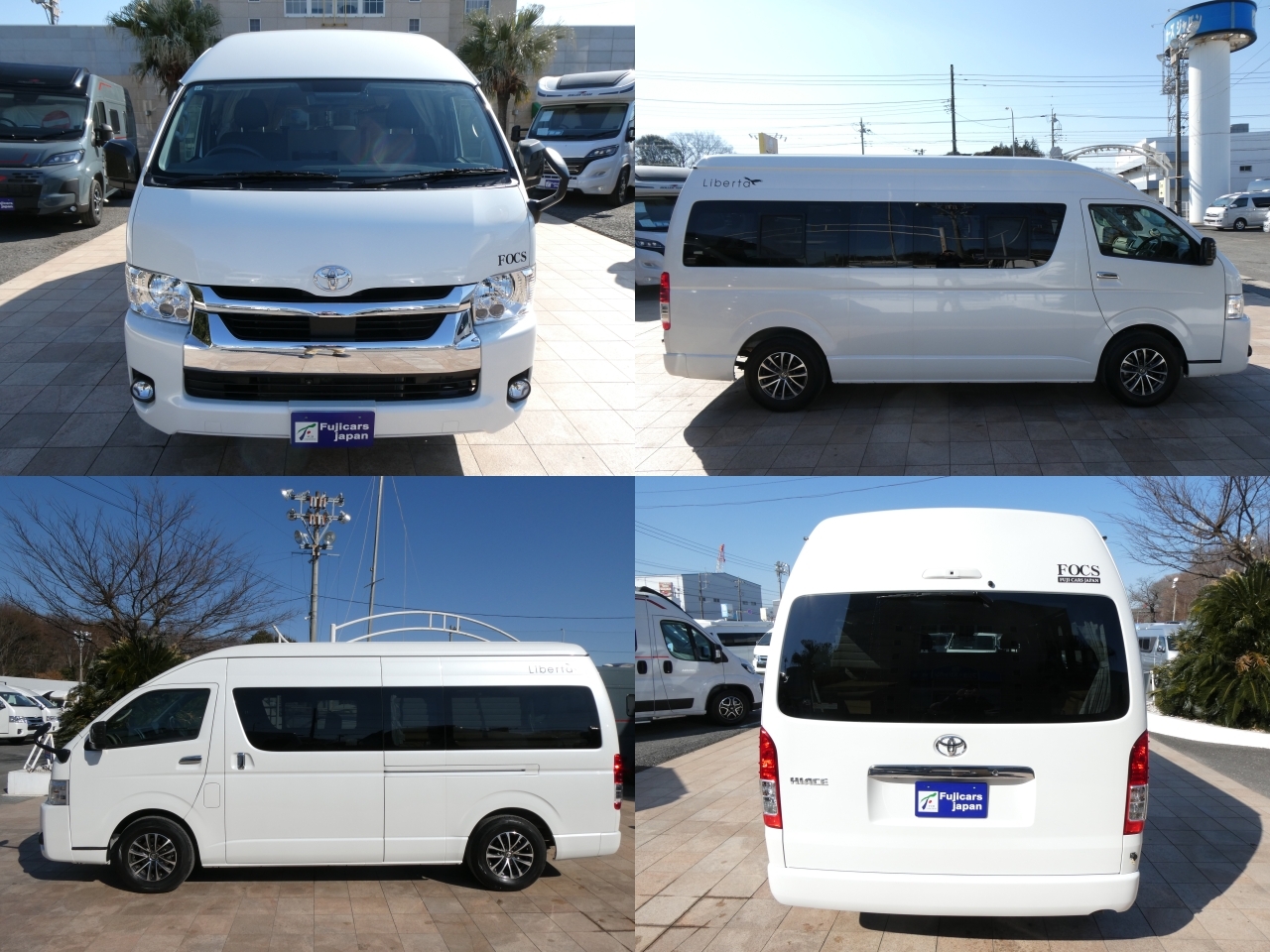 キャンピングカー バンコン FOCS　ﾘﾍﾞﾙﾀ　ｲﾝﾊﾞｰﾀｰ　ﾊﾟﾉﾗﾐｯｸﾋﾞｭｰﾓﾆﾀｰ