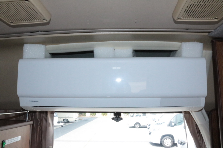 キャンピングカー バスコン ｺｰｽﾀｰ ﾊﾞﾝﾃｯｸ JOY535　FF　家庭用ｴｱｺﾝ