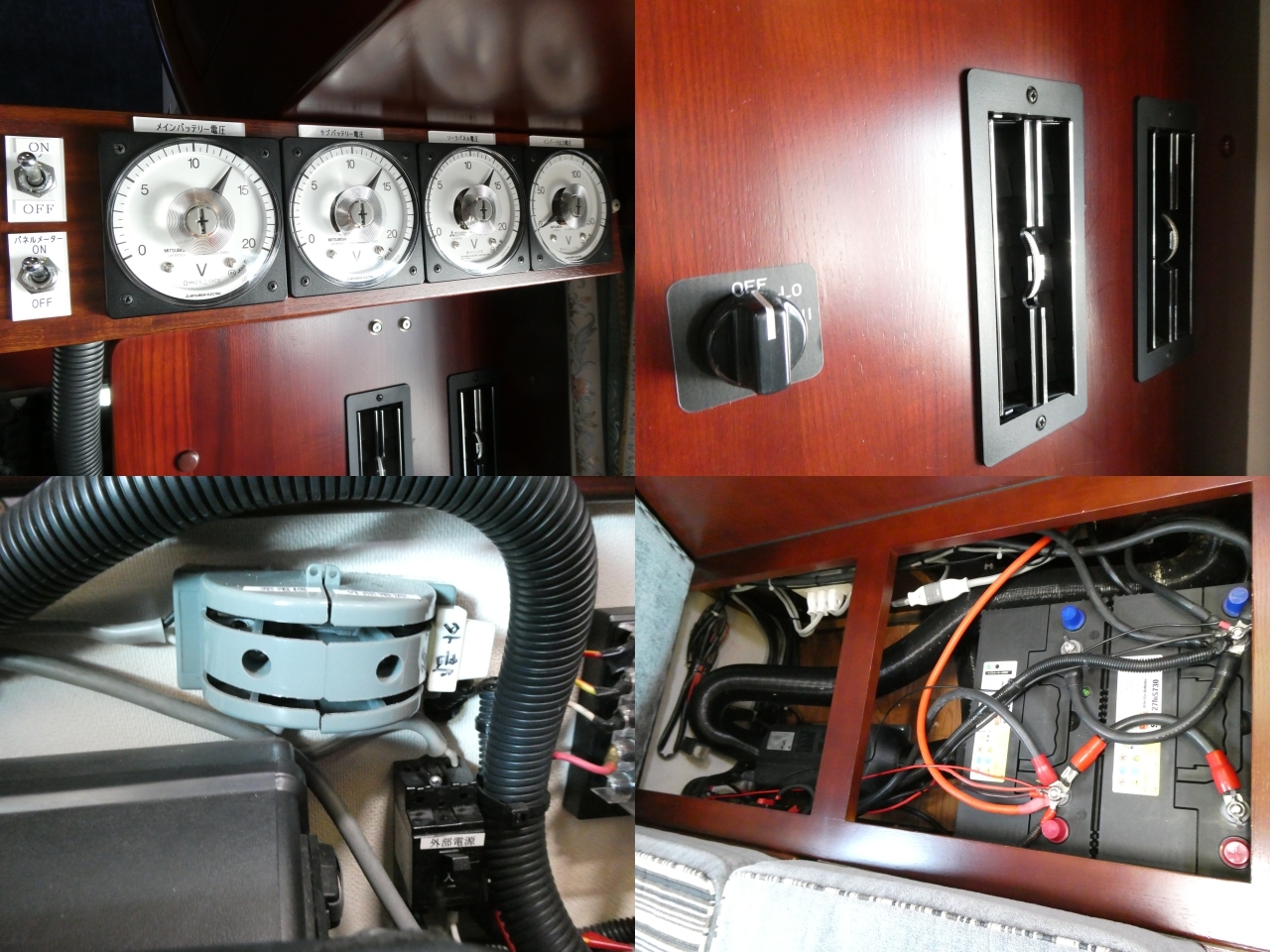 キャンピングカー キャブコン ﾅｯﾂRV　ｽﾃｨﾝｸﾞﾚｲ　窓ｸｰﾗｰ　ｿｰﾗｰﾊﾟﾈﾙ　FF