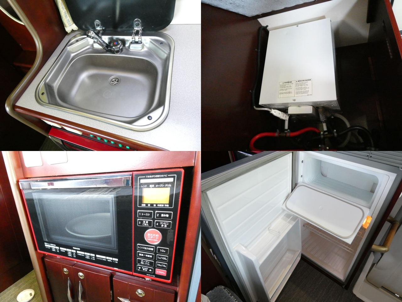 キャンピングカー キャブコン ﾅｯﾂRV　ｽﾃｨﾝｸﾞﾚｲ　窓ｸｰﾗｰ　ｿｰﾗｰﾊﾟﾈﾙ　FF