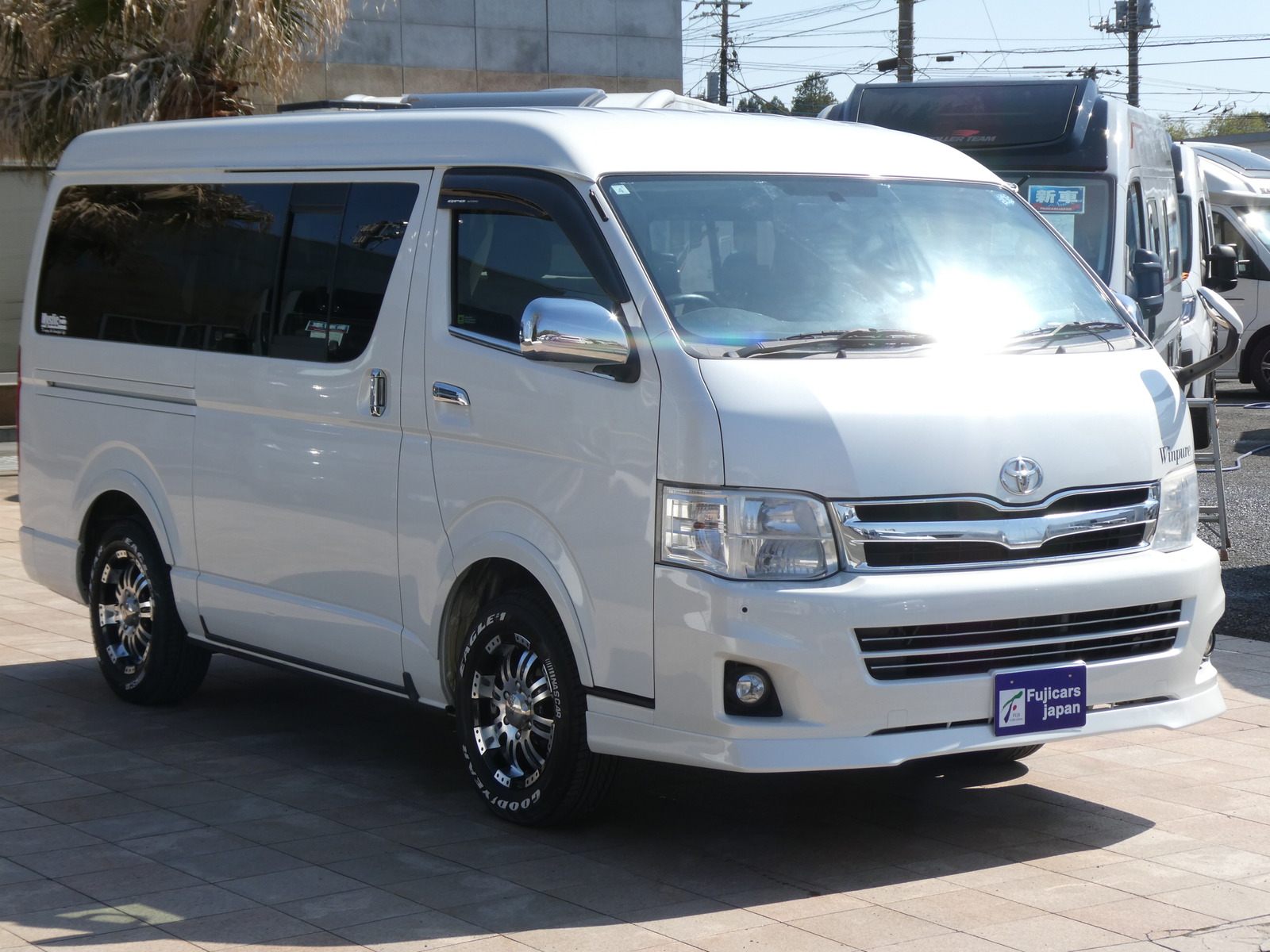 キャンピングカー バンコン ﾐｽﾃｨｯｸ　ｳｨﾝﾋﾟｭｱ　FF　外部充電　ｲﾝﾊﾞｰﾀｰ