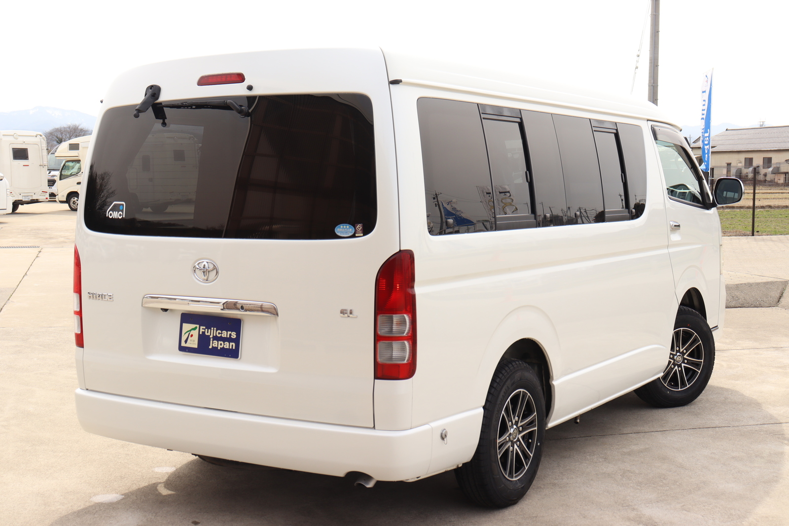 キャンピングカー バンコン ﾊｲｴｰｽ OMC製　北斗 4WD