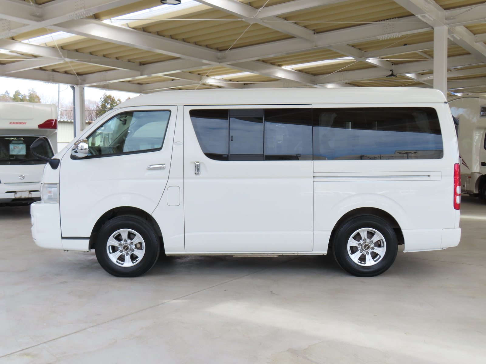 キャンピングカー バンコン ﾊｲｴｰｽ ｶｽﾀﾑｾﾚｸﾄ ﾛｰﾄﾞｾﾚｸﾄWM 4WD