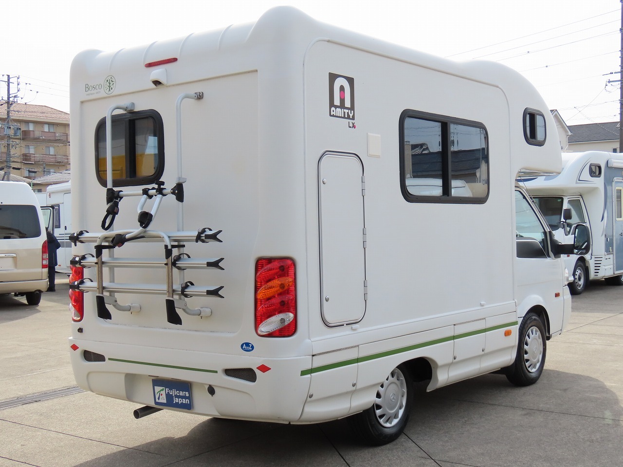 キャンピングカー キャブコン ﾎﾞﾝｺﾞ AtoZ製　ｱﾐﾃｨ　ﾎﾞｽｺ