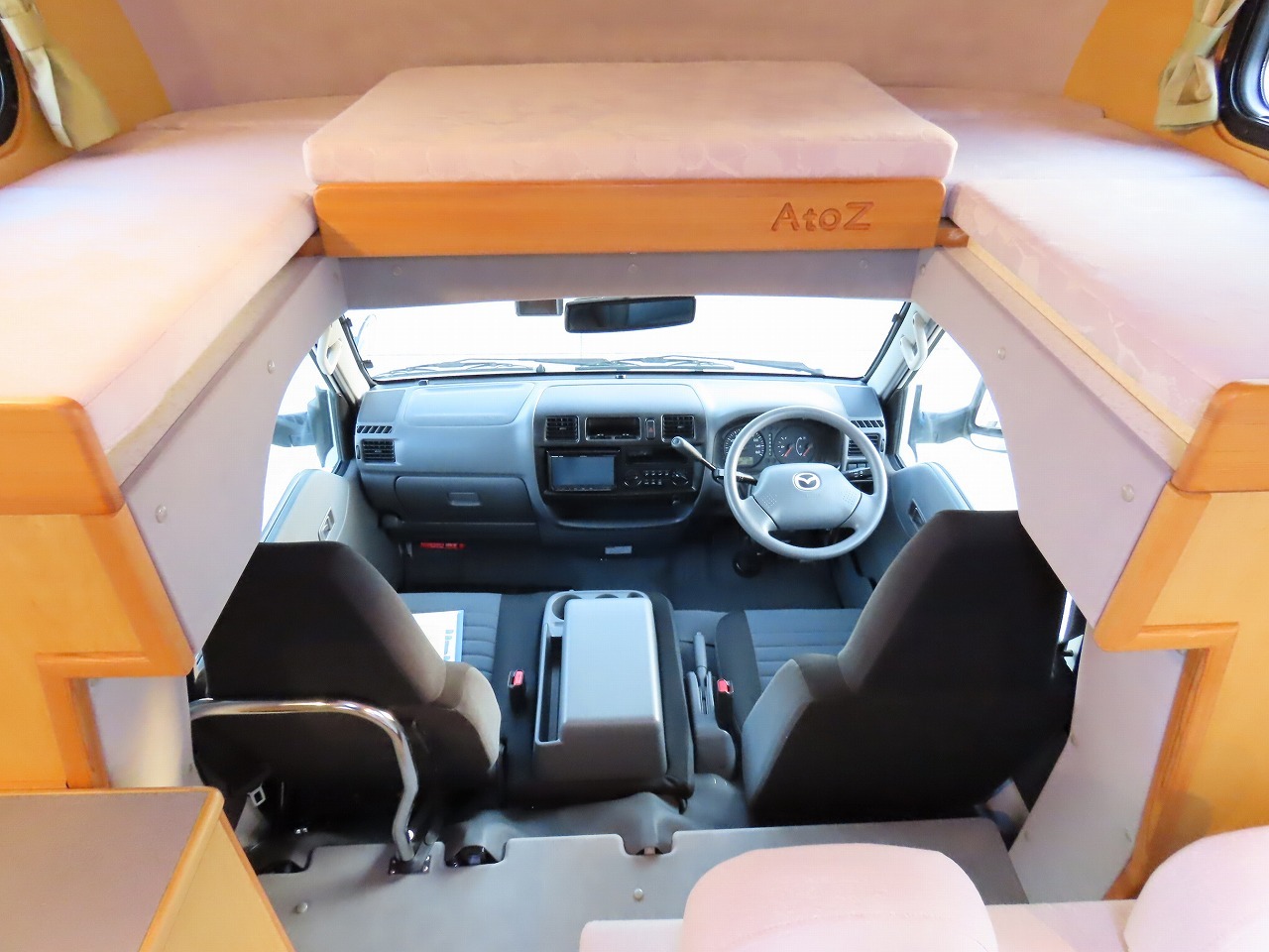 キャンピングカー キャブコン ﾎﾞﾝｺﾞ AtoZ製　ｱﾐﾃｨ　ﾎﾞｽｺ