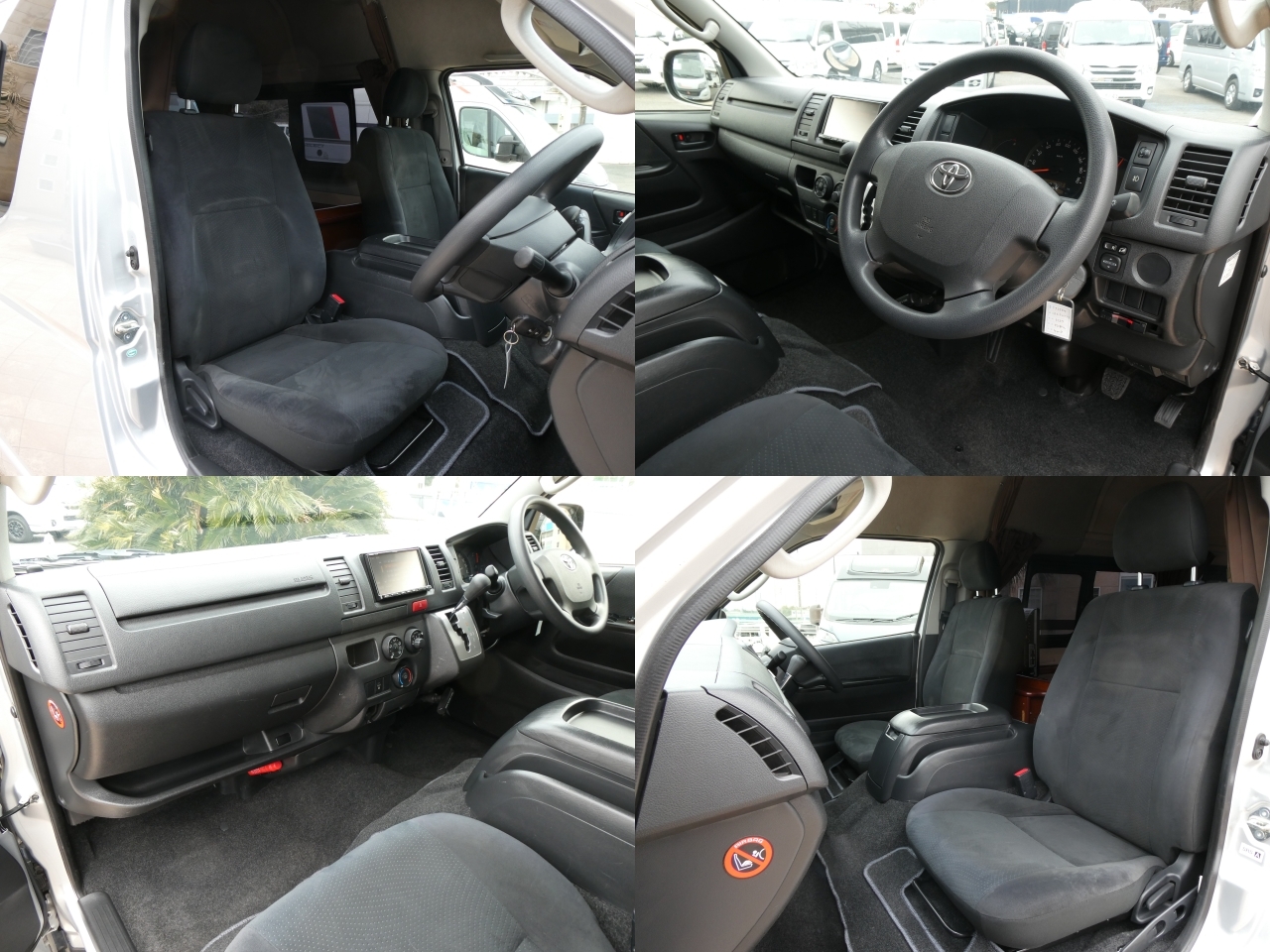 キャンピングカー バンコン FOCS　DSｺﾝﾊﾟｸﾄ　軽油4WD　FFﾋｰﾀｰ　冷蔵庫