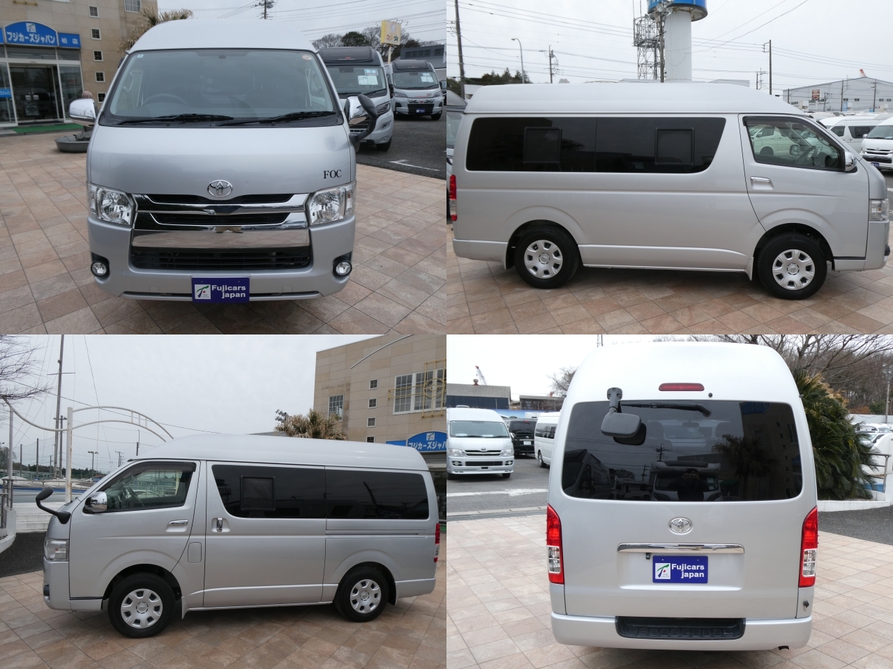 キャンピングカー バンコン FOCS　DSｺﾝﾊﾟｸﾄ　軽油4WD　FFﾋｰﾀｰ　冷蔵庫