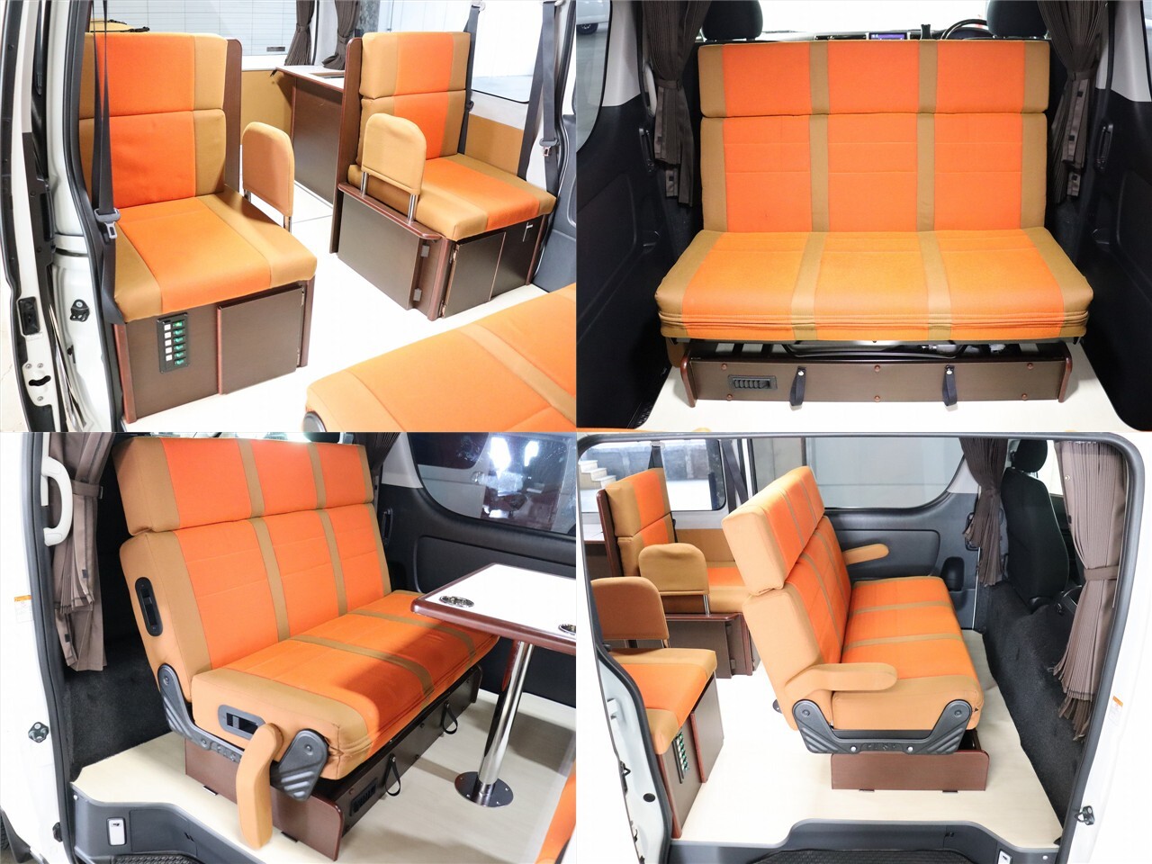 キャンピングカー バンコン ﾊｲｴｰｽ OMC ﾂｱｰｽﾞﾜｲﾄﾞ 4WD　ｻﾌﾞBT