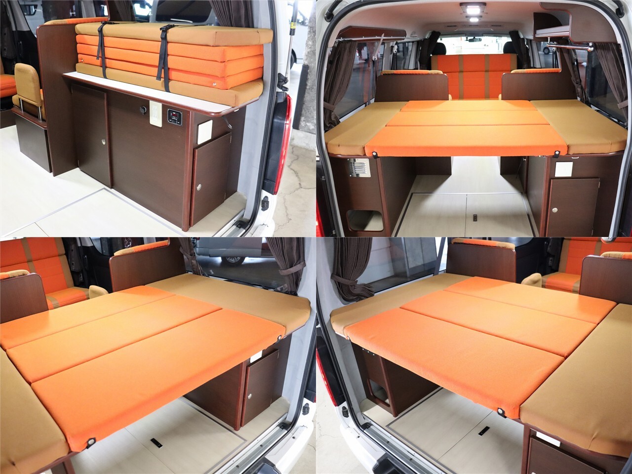 キャンピングカー バンコン ﾊｲｴｰｽ OMC ﾂｱｰｽﾞﾜｲﾄﾞ 4WD　ｻﾌﾞBT