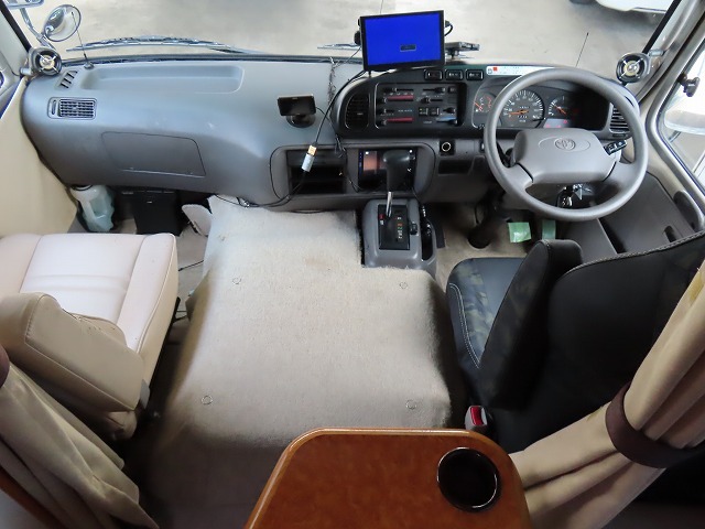 キャンピングカー バスコン ｺｰｽﾀｰ超ｼｮｰﾄ RVﾗﾝﾄﾞﾗﾝﾄﾞﾎｰﾑ 窓ｴｱｺﾝ