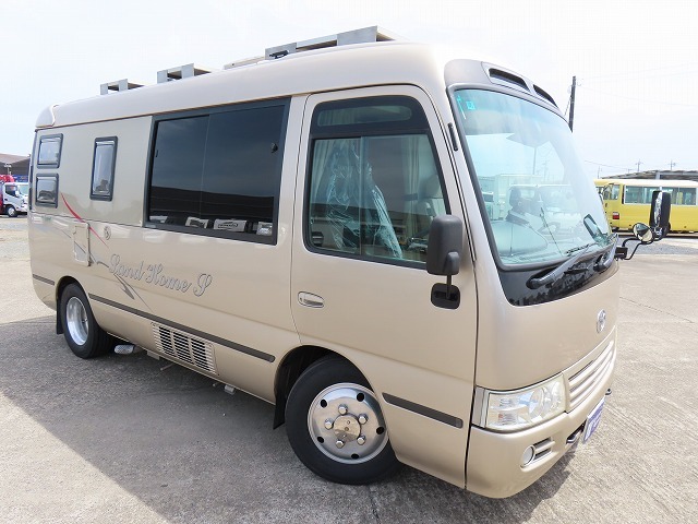 キャンピングカー バスコン ｺｰｽﾀｰ超ｼｮｰﾄ RVﾗﾝﾄﾞﾗﾝﾄﾞﾎｰﾑ 窓ｴｱｺﾝ