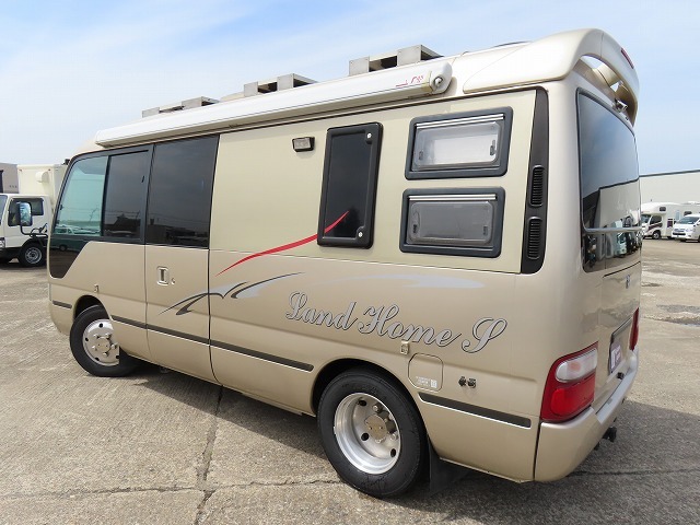 キャンピングカー バスコン ｺｰｽﾀｰ超ｼｮｰﾄ RVﾗﾝﾄﾞﾗﾝﾄﾞﾎｰﾑ 窓ｴｱｺﾝ