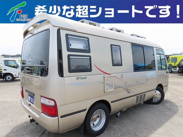 キャンピングカー バスコン ｺｰｽﾀｰ超ｼｮｰﾄ RVﾗﾝﾄﾞﾗﾝﾄﾞﾎｰﾑ 窓ｴｱｺﾝ