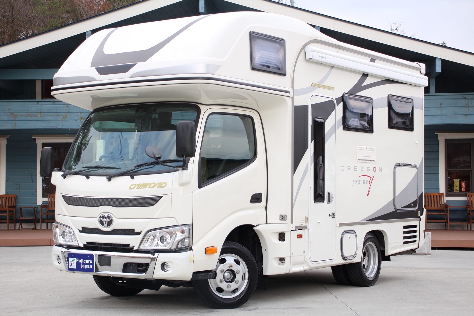キャンピングカー キャブコン ｶﾑﾛｰﾄﾞ ﾅｯﾂ ｸﾚｿﾝｼﾞｬｰﾆｰX ｴﾎﾞﾗｲﾄ