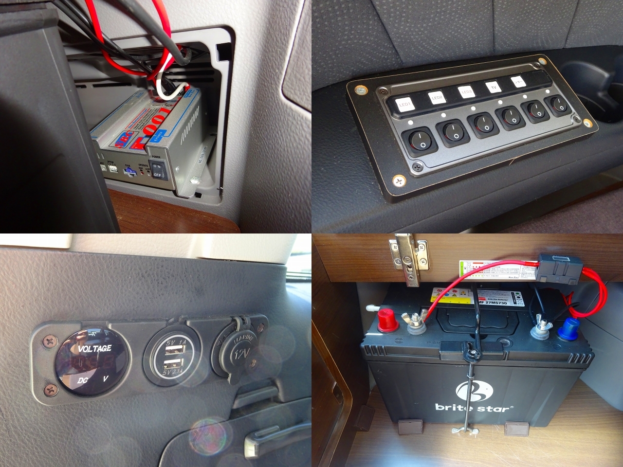 キャンピングカー バンコン ｱﾙﾌｧｰﾄﾞ ｴﾑｽﾞｱｰﾄ製　ｻﾌﾞBT　