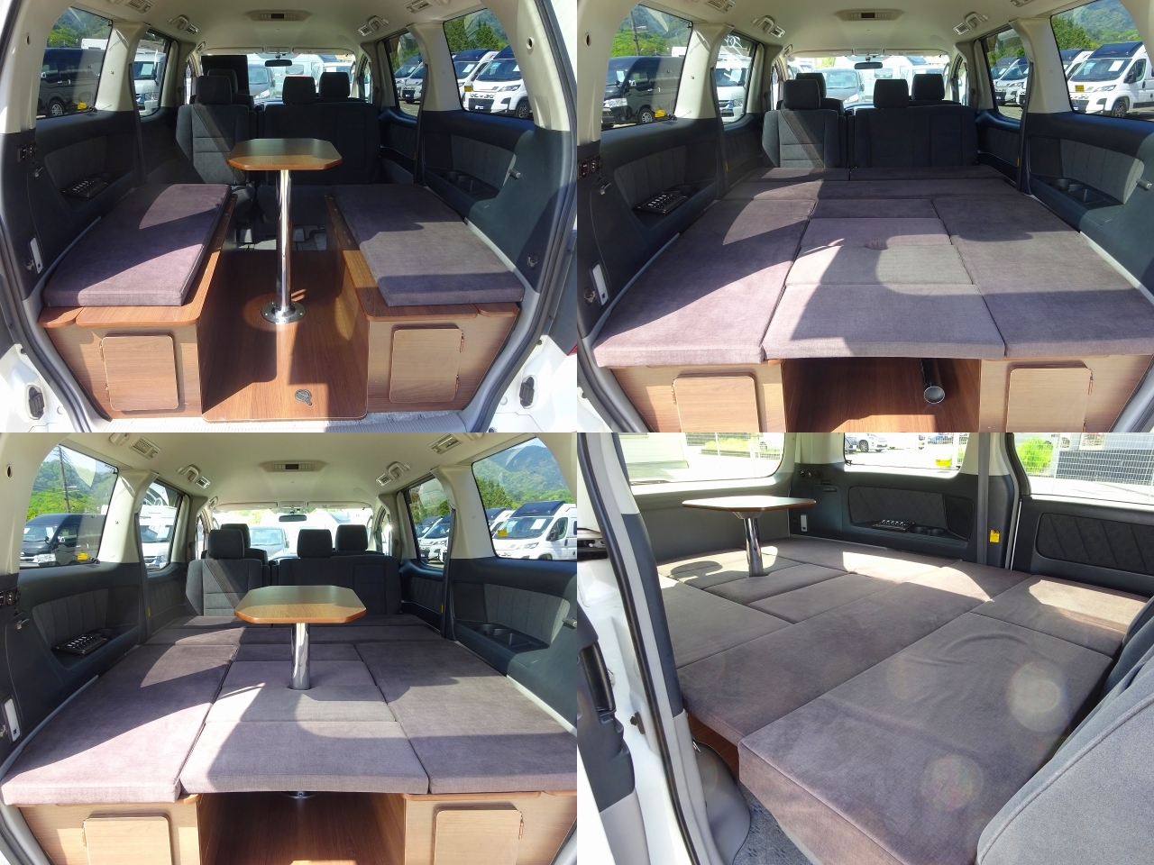 キャンピングカー バンコン ｱﾙﾌｧｰﾄﾞ ｴﾑｽﾞｱｰﾄ製　ｻﾌﾞBT　