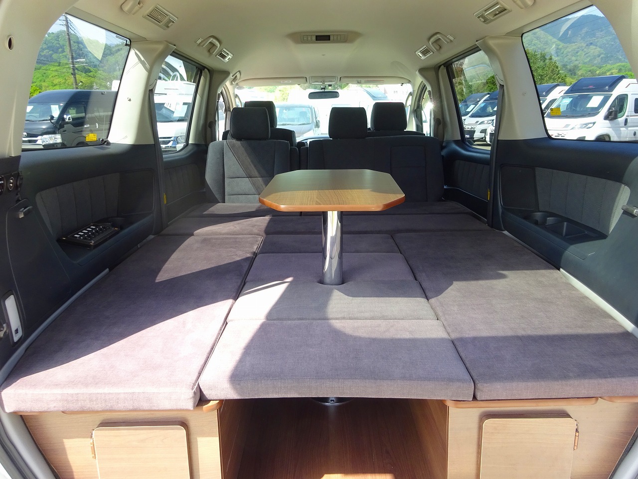 キャンピングカー バンコン ｱﾙﾌｧｰﾄﾞ ｴﾑｽﾞｱｰﾄ製　ｻﾌﾞBT　