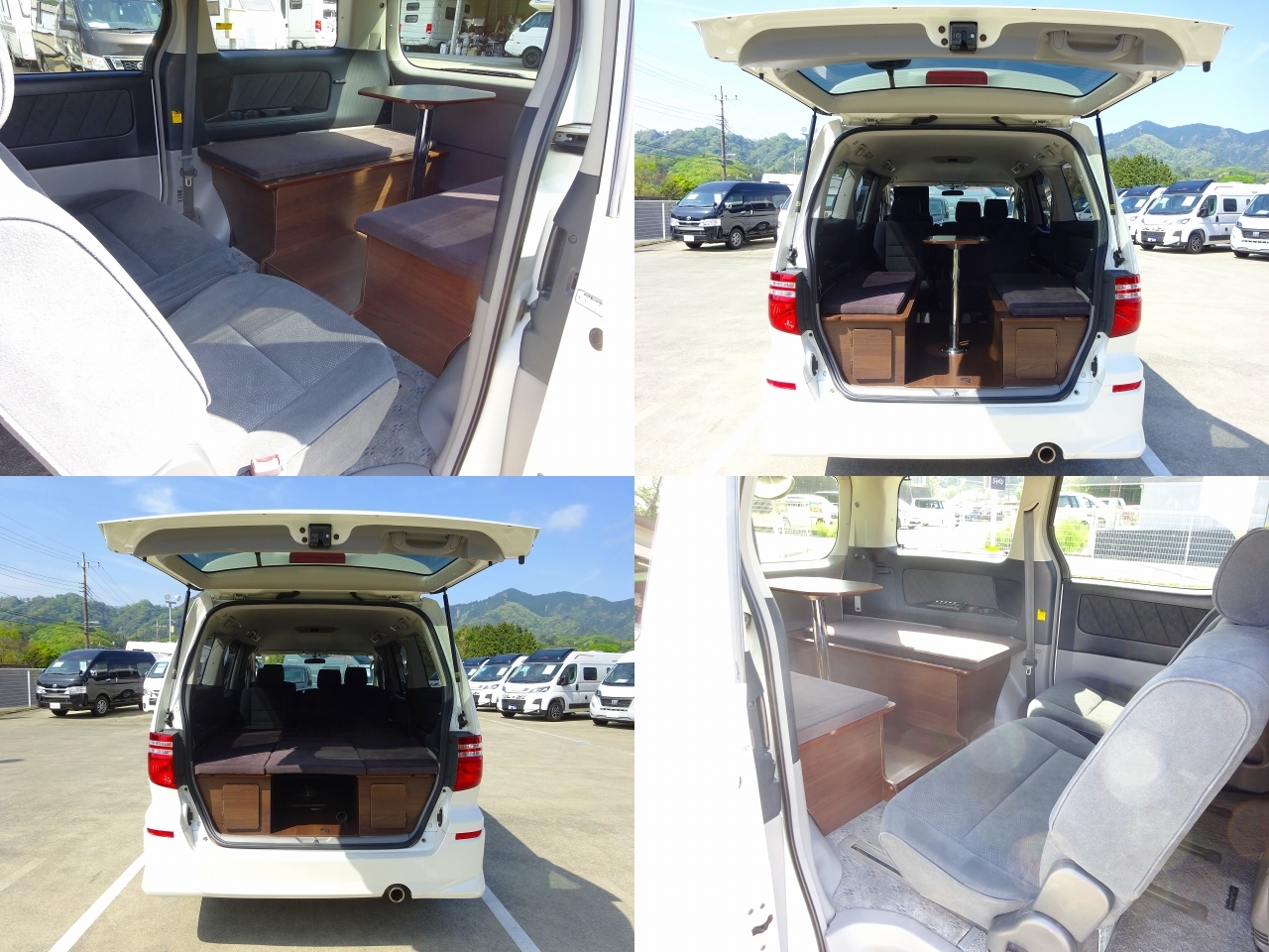 キャンピングカー バンコン ｱﾙﾌｧｰﾄﾞ ｴﾑｽﾞｱｰﾄ製　ｻﾌﾞBT　