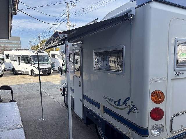 キャンピングカー キャブコン ｶﾑﾛｰﾄﾞ ﾊﾞﾝﾃｯｸｼﾞﾙ480ｽｷｯﾌﾟ 家庭用AC