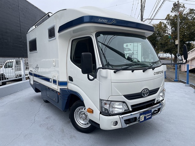 キャンピングカー キャブコン ｶﾑﾛｰﾄﾞ ﾊﾞﾝﾃｯｸｼﾞﾙ480ｽｷｯﾌﾟ 家庭用AC