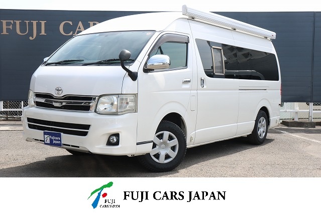 キャンピングカー バンコン ハイエース オリジナル仕様 4WD　FFヒーター