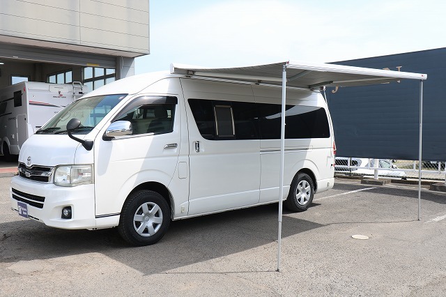 キャンピングカー バンコン ﾊｲｴｰｽ ｵﾘｼﾞﾅﾙ仕様 4WD　FFﾋｰﾀｰ