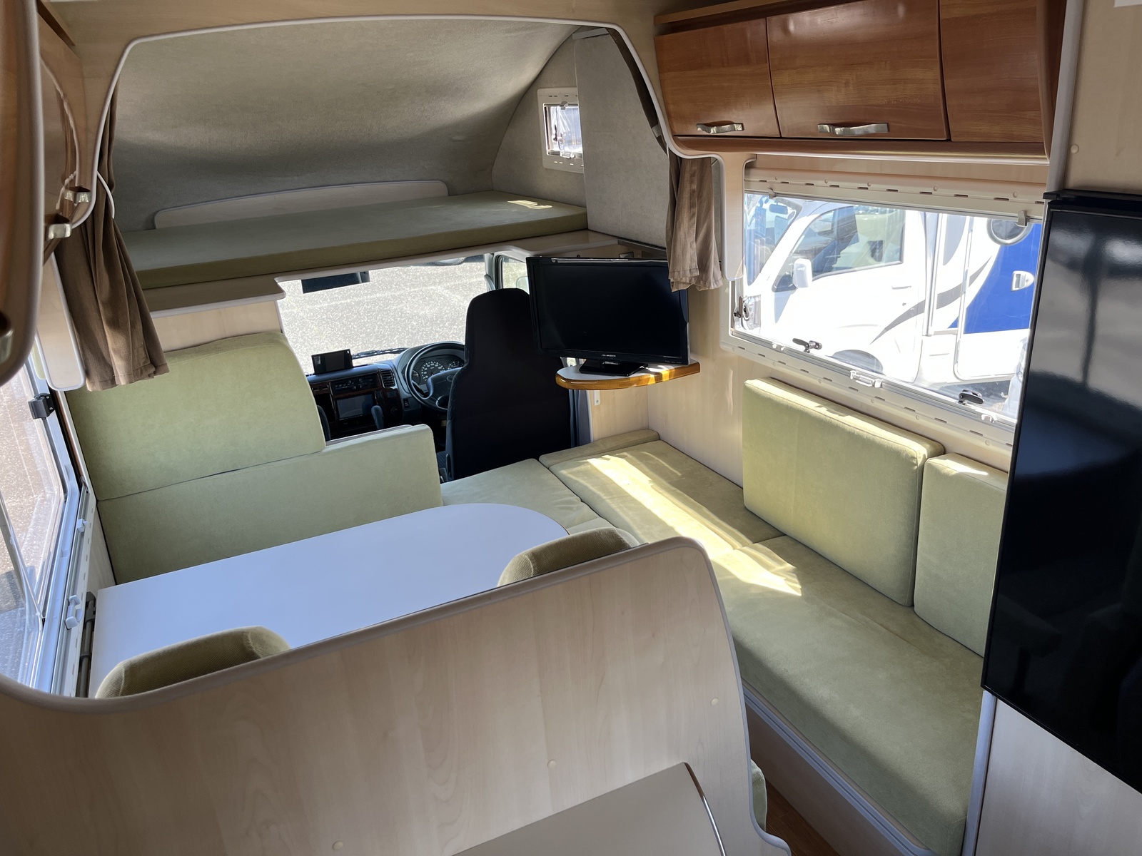 キャンピングカー キャブコン ﾊﾞﾝﾃｯｸ ｺﾙﾄﾞﾘｰﾌﾞｽ 家庭用AC ﾜﾝｵｰﾅｰ