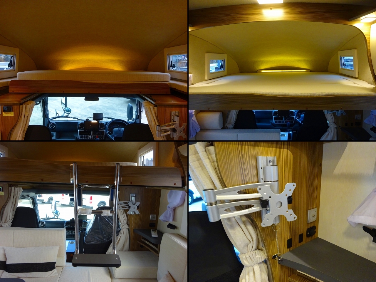 キャンピングカー キャブコン  ｶﾑﾛｰﾄﾞ ﾊﾞﾝﾃｯｸ ｼﾞﾙ 家庭用ｴｱｺﾝ 4WD