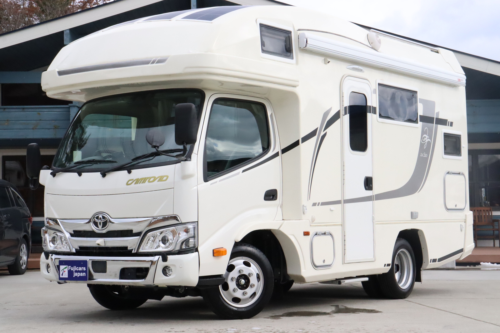 キャンピングカー キャブコン ｶﾑﾛｰﾄﾞ ﾊﾞﾝﾃｯｸ ｼﾞﾙ520 4WD