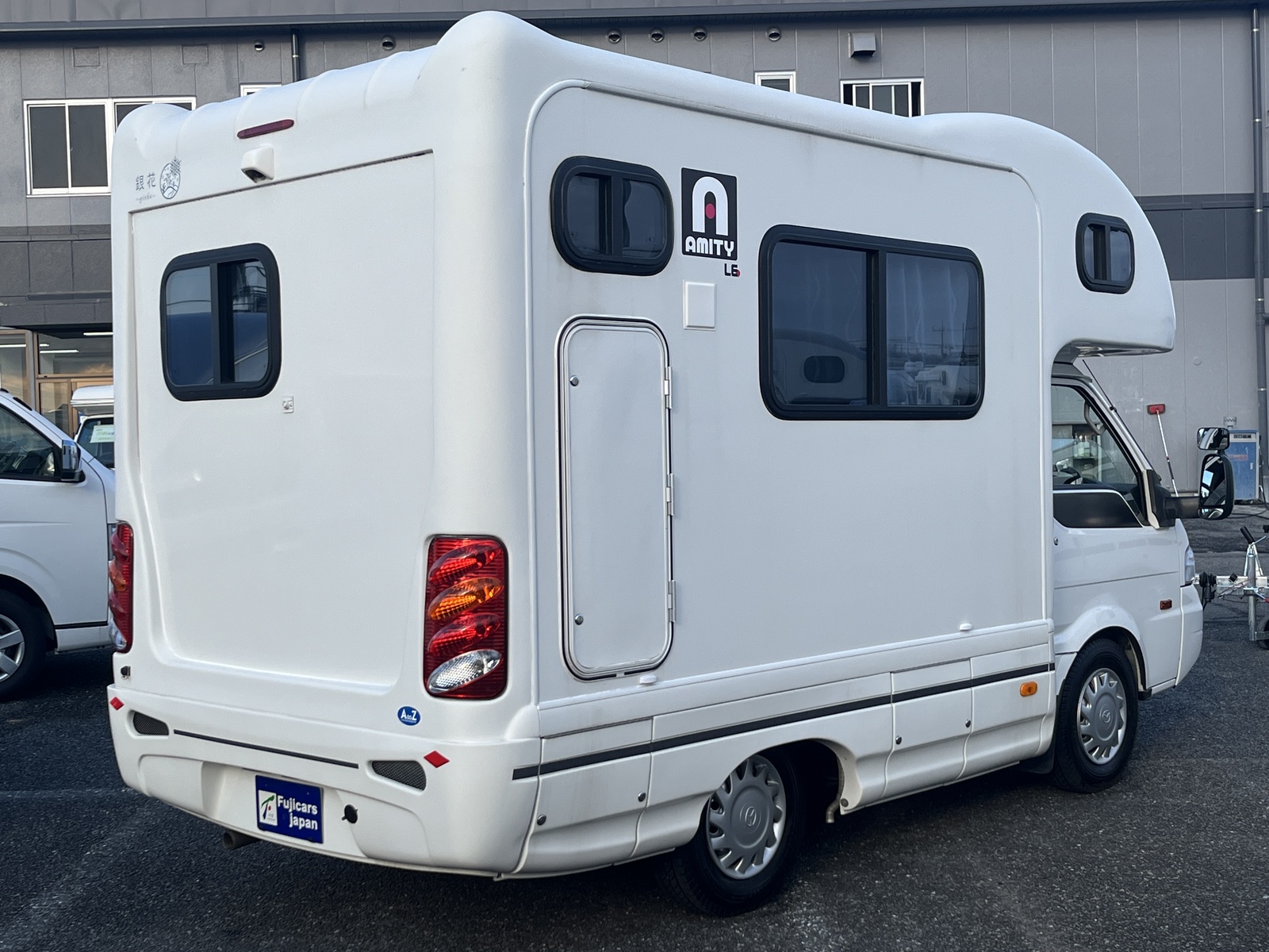 キャンピングカー キャブコン AtoZ ｱﾐﾃｨLE 銀花 ｸｰﾗｰ 4WD 1ｵｰﾅｰ