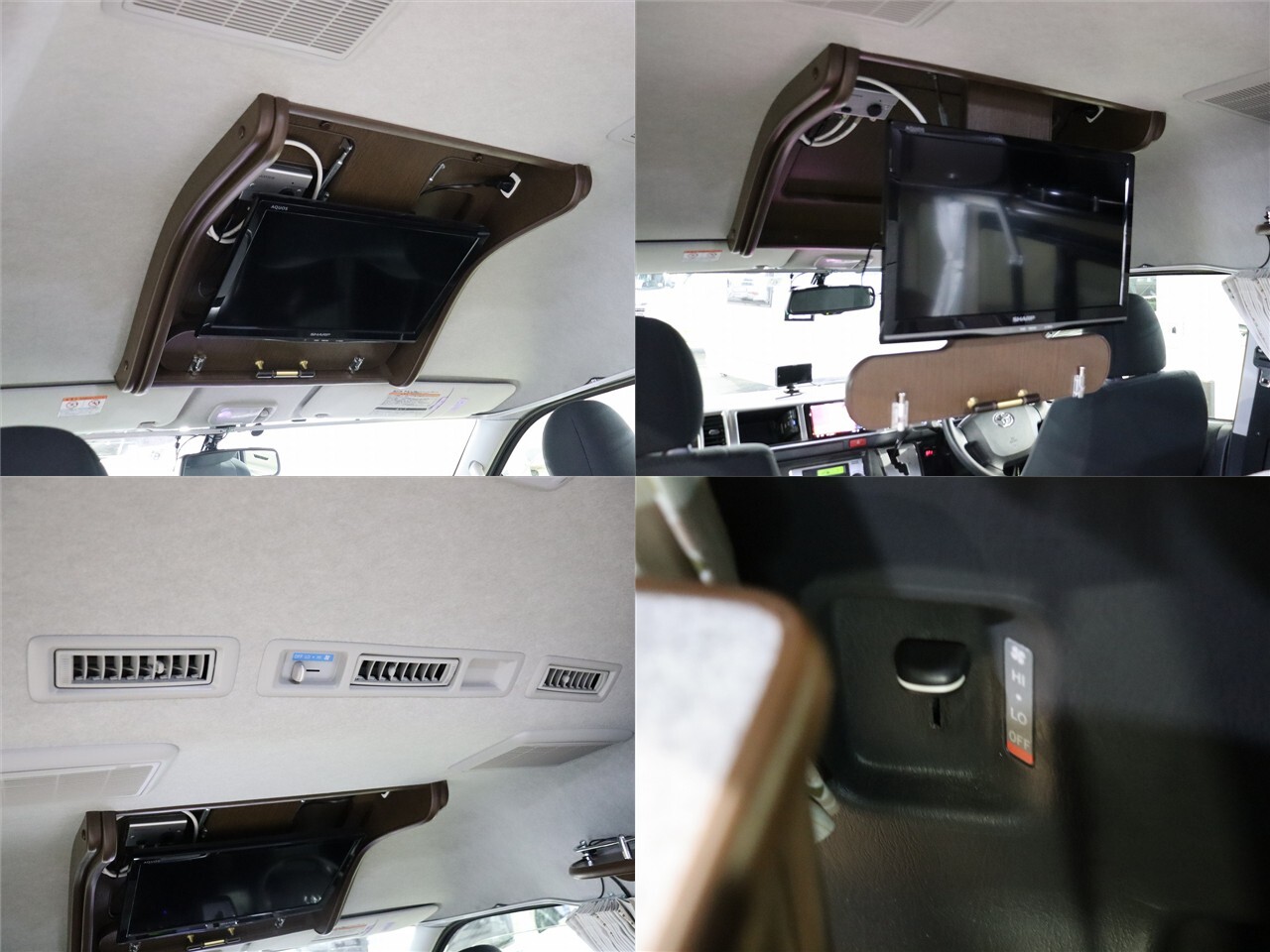 キャンピングカー バンコン ﾊｲｴｰｽ ｱﾙﾍﾟｼﾞｵ ﾘﾗｯｸｽ 4WD　FFﾋｰﾀｰ