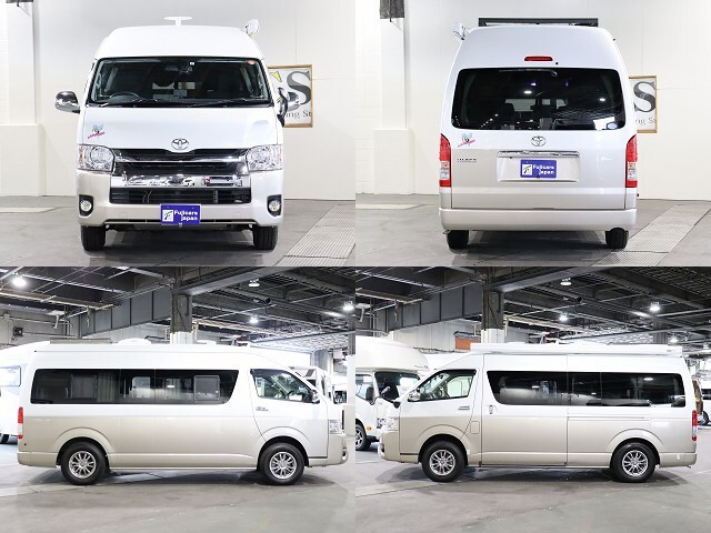 キャンピングカー バンコン ﾊｲｴｰｽ ｱﾙﾍﾟｼﾞｵ ﾘﾗｯｸｽ 4WD　FFﾋｰﾀｰ