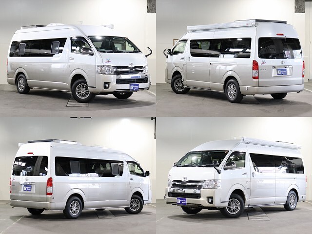 キャンピングカー バンコン ﾊｲｴｰｽ ｱﾙﾍﾟｼﾞｵ ﾘﾗｯｸｽ 4WD　FFﾋｰﾀｰ