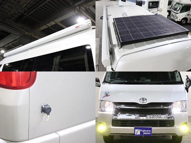 キャンピングカー バンコン ﾊｲｴｰｽ ｱﾙﾍﾟｼﾞｵ ﾘﾗｯｸｽ 4WD　FFﾋｰﾀｰ