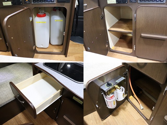 キャンピングカー バンコン ﾊｲｴｰｽ ｱﾙﾍﾟｼﾞｵ ﾘﾗｯｸｽ 4WD　FFﾋｰﾀｰ