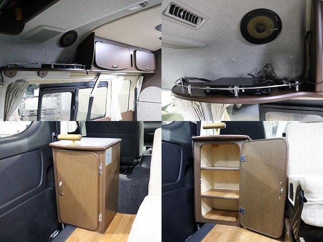 キャンピングカー バンコン ﾊｲｴｰｽ ｱﾙﾍﾟｼﾞｵ ﾘﾗｯｸｽ 4WD　FFﾋｰﾀｰ