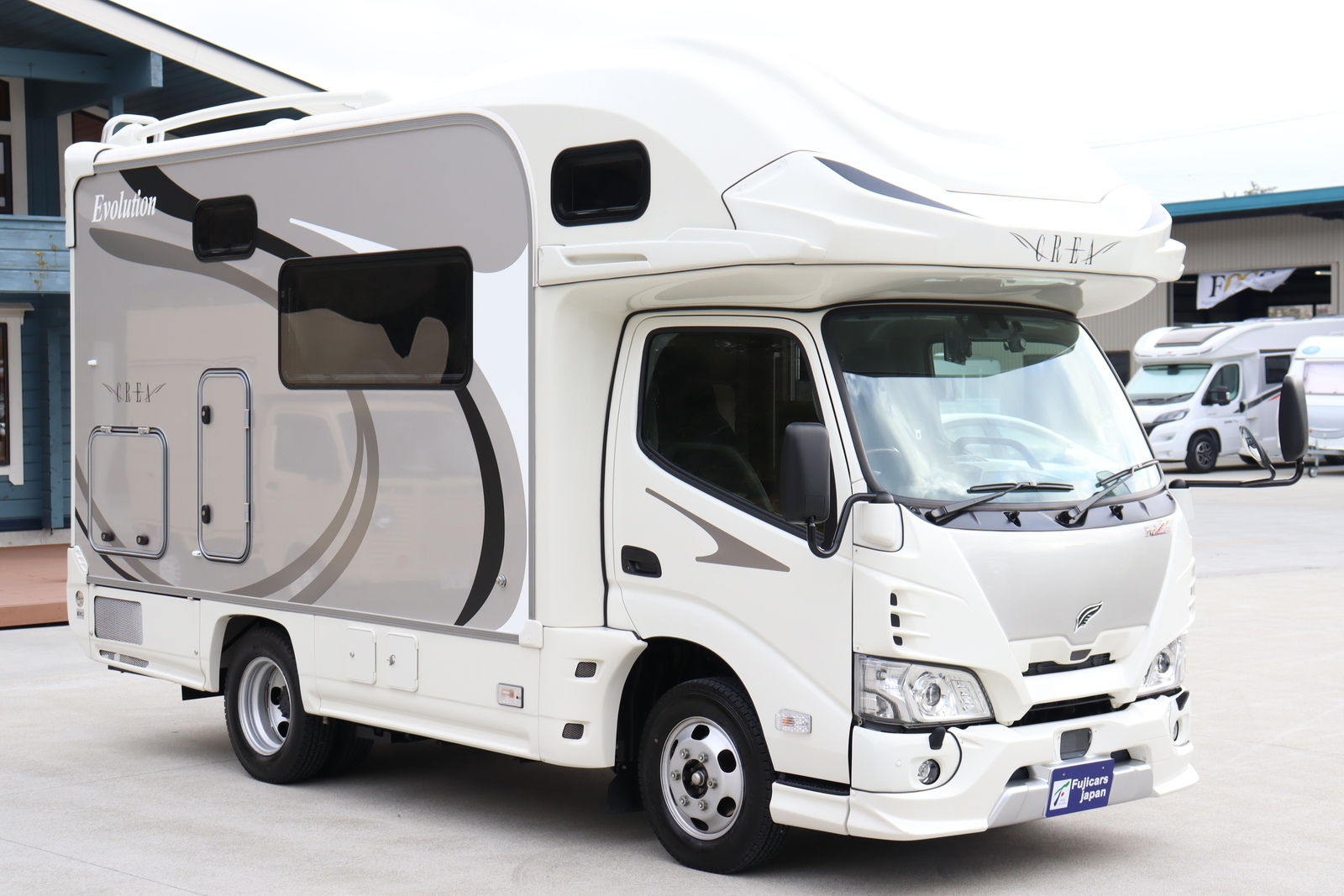 キャンピングカー キャブコン ｶﾑﾛｰﾄﾞ ｸﾚｱ5.3Wﾊｲﾊﾟｰｴﾎﾞﾈｵ 4WD