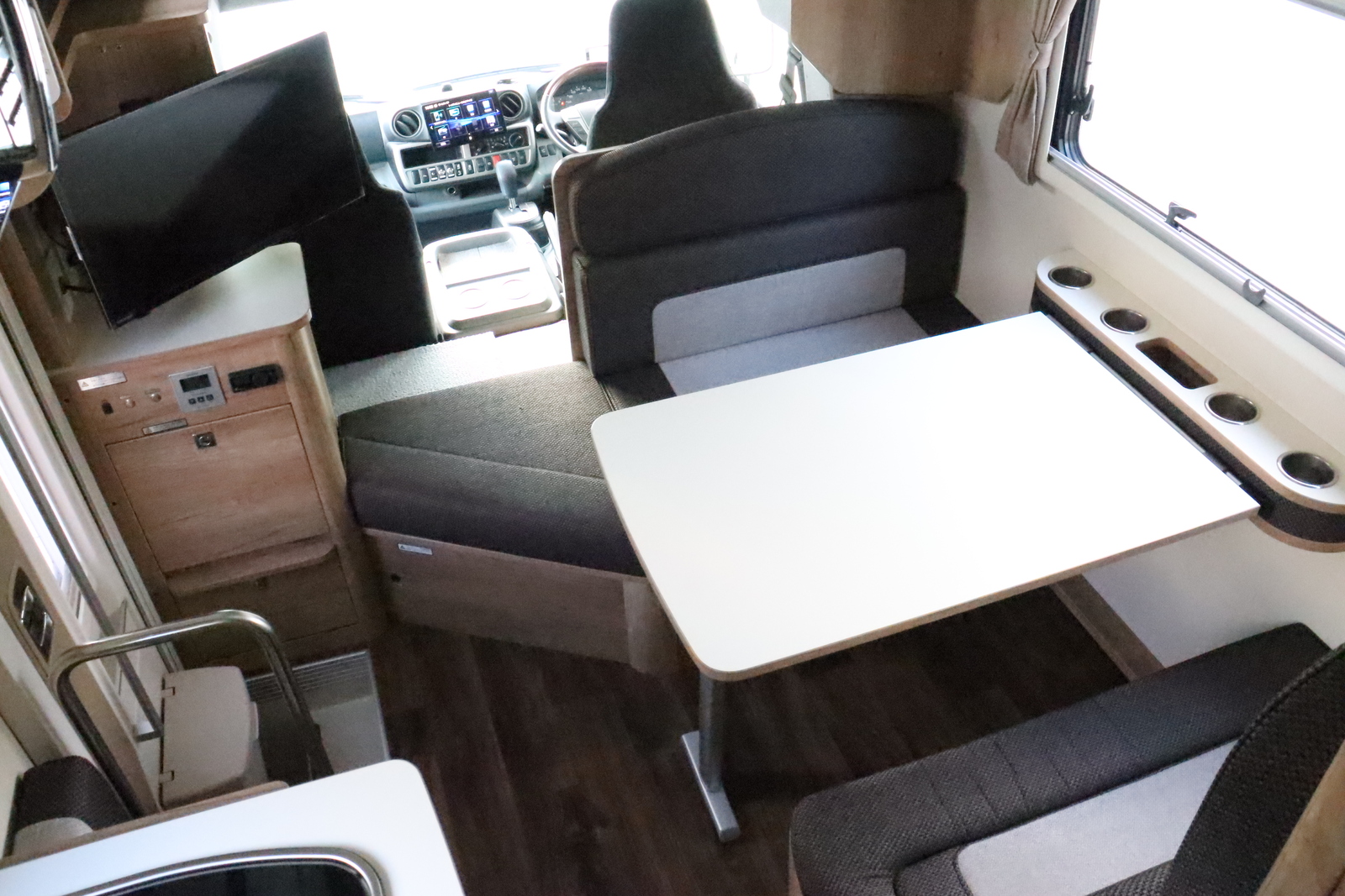 キャンピングカー キャブコン ｶﾑﾛｰﾄﾞ ｸﾚｱ5.3Wﾊｲﾊﾟｰｴﾎﾞﾈｵ 4WD