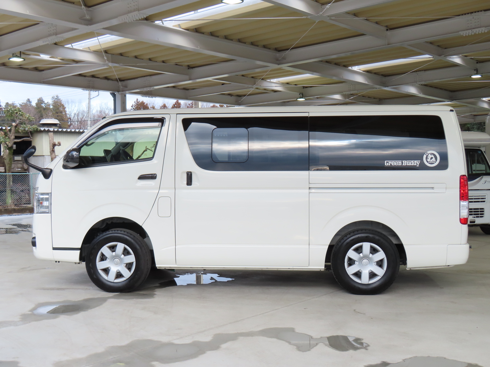 キャンピングカー バンコン ﾊｲｴｰｽ ﾄｲﾌｧｸﾄﾘｰ ｸﾞﾘｰﾝﾊﾞﾃﾞｨ 4WD