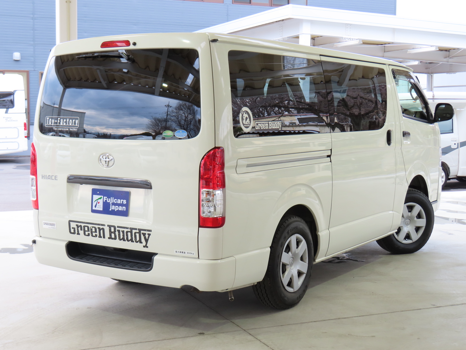 キャンピングカー バンコン ﾊｲｴｰｽ ﾄｲﾌｧｸﾄﾘｰ ｸﾞﾘｰﾝﾊﾞﾃﾞｨ 4WD