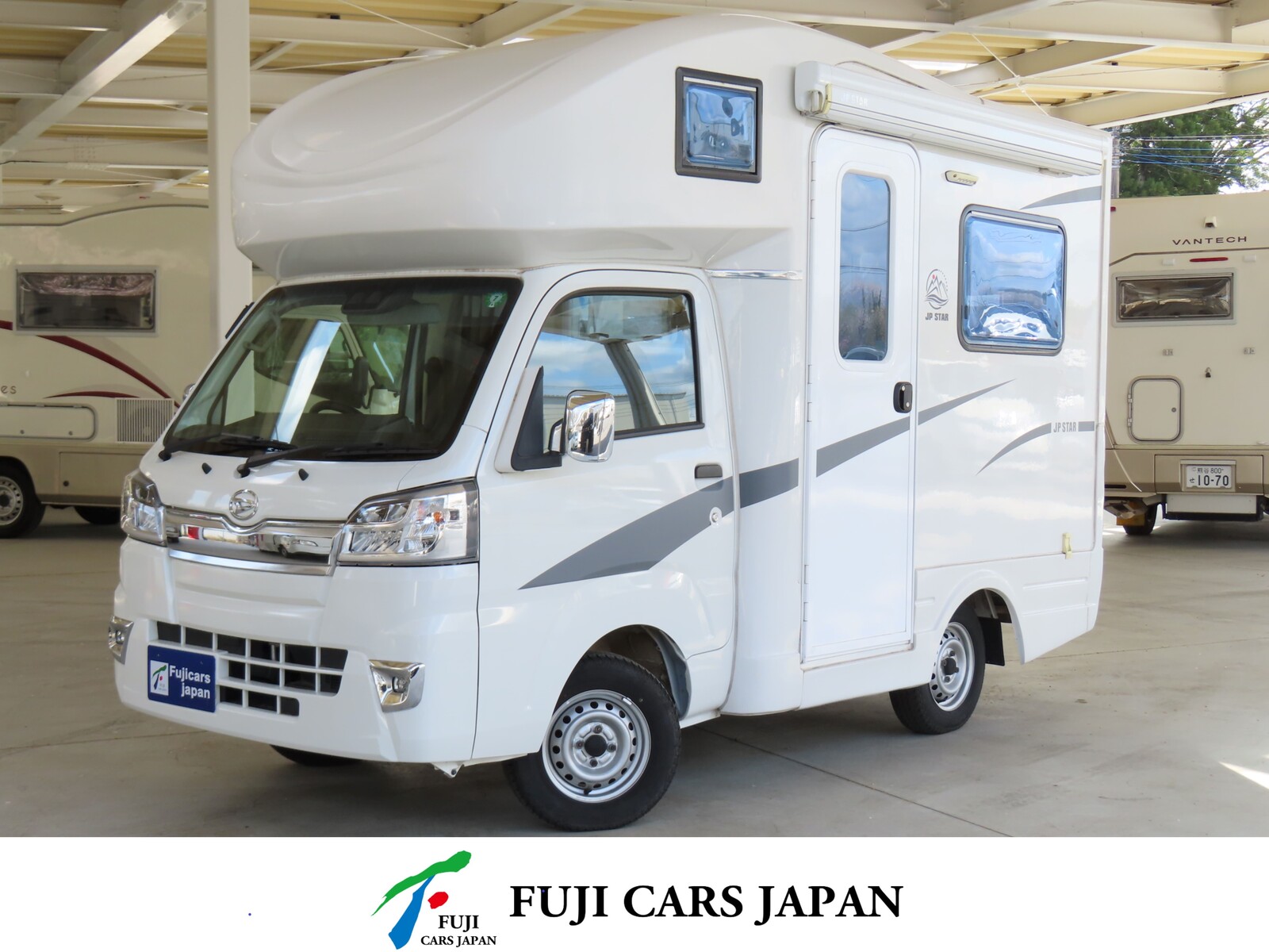 キャンピングカー 軽キャンパー ハイゼット JPスター ハッピー1　4WD