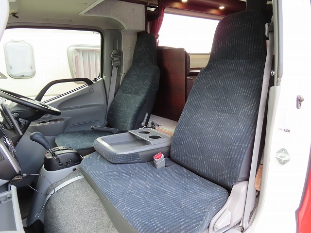 キャンピングカー キャブコン ｶﾑﾛｰﾄﾞﾅｯﾂｸﾚｱ5.3Xｴﾎﾞﾘｭｰｼｮﾝ家ｴｱｺﾝ