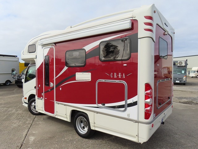 キャンピングカー キャブコン ｶﾑﾛｰﾄﾞﾅｯﾂｸﾚｱ5.3Xｴﾎﾞﾘｭｰｼｮﾝ家ｴｱｺﾝ