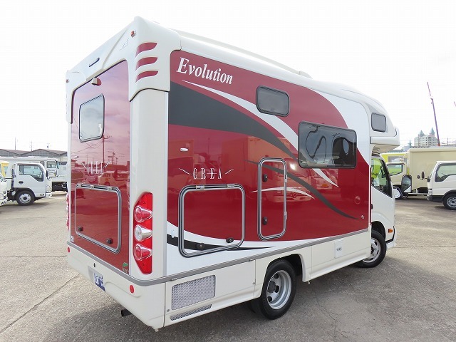 キャンピングカー キャブコン ｶﾑﾛｰﾄﾞﾅｯﾂｸﾚｱ5.3Xｴﾎﾞﾘｭｰｼｮﾝ家ｴｱｺﾝ