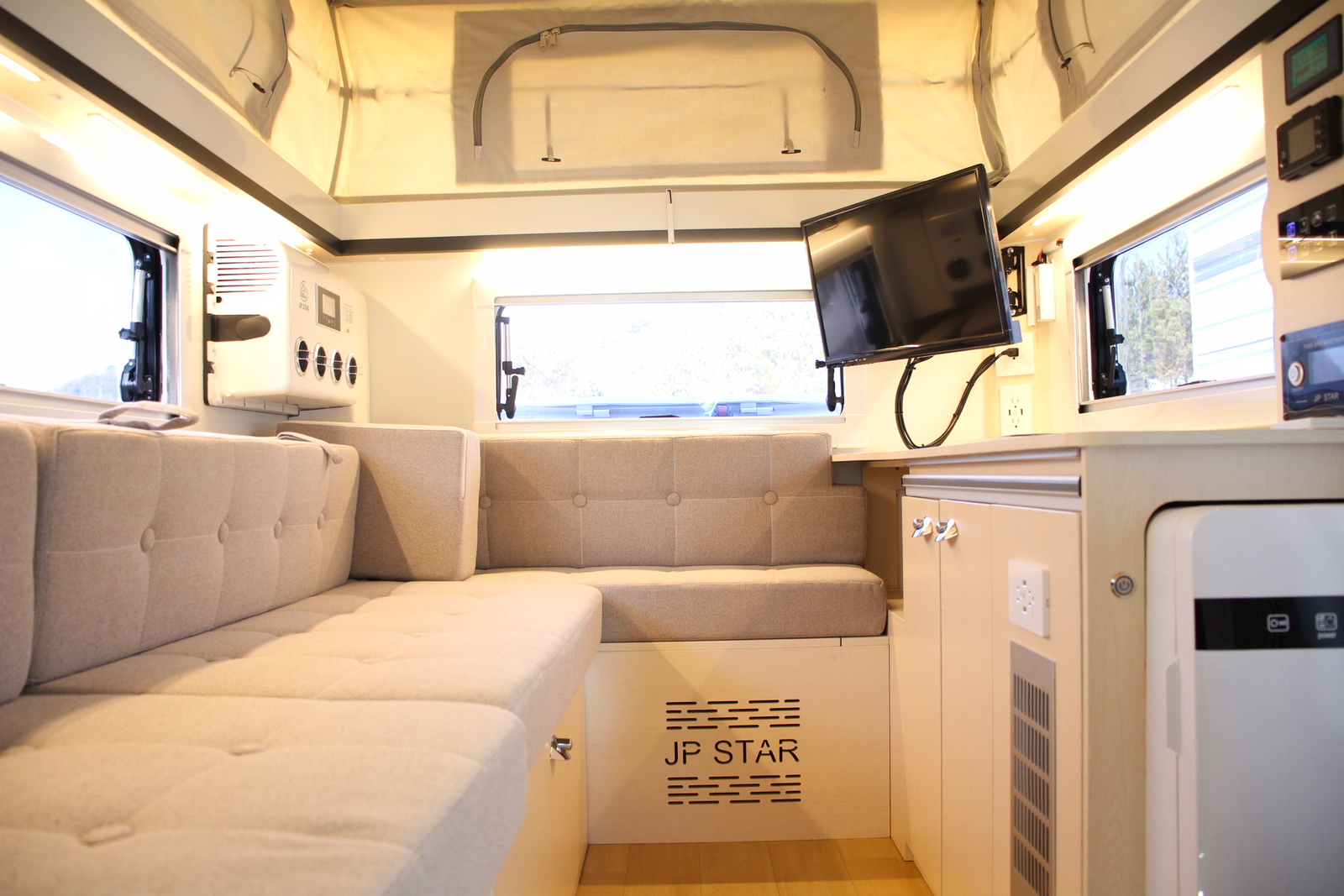 キャンピングカー 軽キャンパー ﾊｲｾﾞｯﾄ JPｽﾀｰ ﾊｯﾋﾟｰ1+ｼﾃｨ 4WD