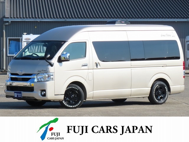 キャンピングカー バンコン ハイエーストイファクトリーランドティピーカーサホームED