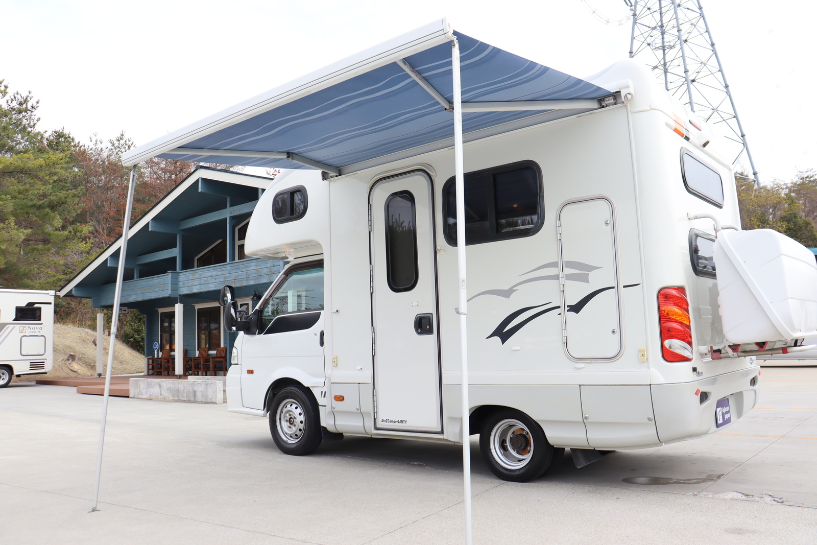 キャンピングカー キャブコン ﾎﾞﾝｺﾞ AtoZ ｱﾐﾃｨ 4WD